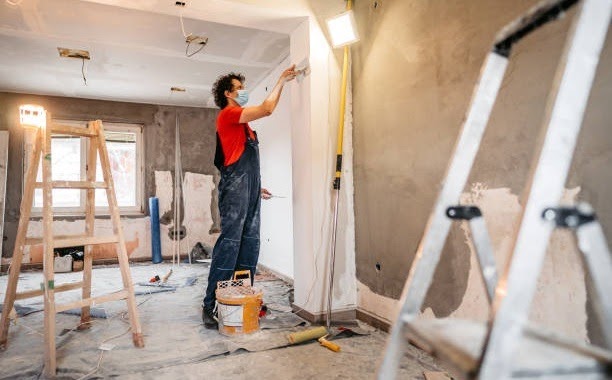 تجصيص الجدران الداخلية