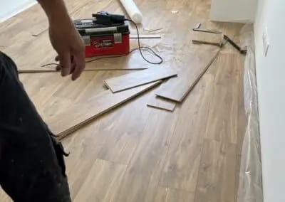 تركيب أرضيات خشبية