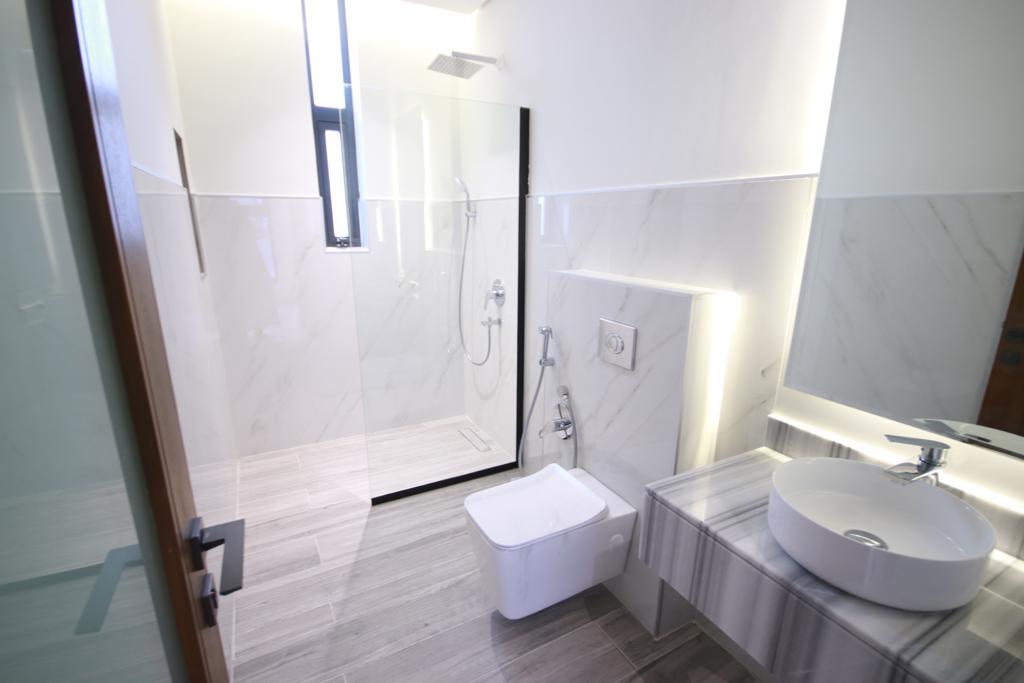 حمام عصري برخام